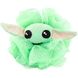 2-Piece Bathroom Set - Grogu’s Galaxy Shower Curtain & Baby Yoda Loofah Body Scrubber, The Mandalorian