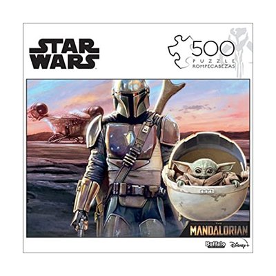 Jigsaw Puzzle 500 Piece The Mandalorian This is The Way, Adult Challenging, 21.25x15.00 inches