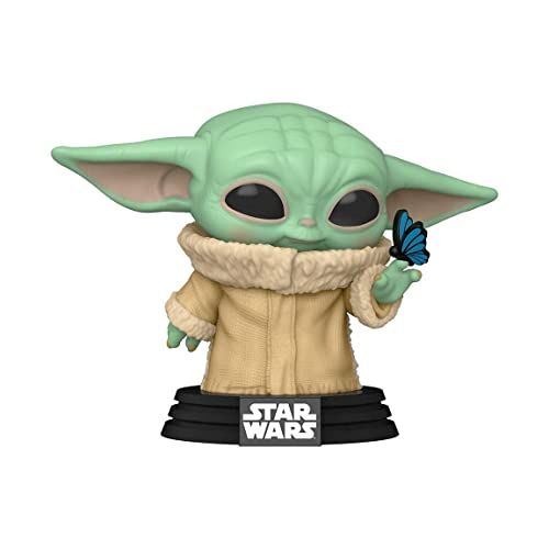 Funko The Mandalorian The Child Grogu with Butterfly Bobblehead Exclusive
