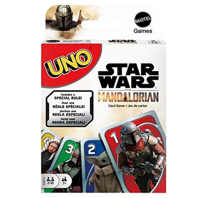 The Mandalorian UNO Game - Themed Deck with Special Rule, Family Night