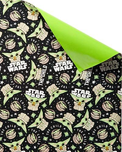 Wrapping Paper Mandalorian The Child/Baby Yoda, 75 sq. ft. Roll