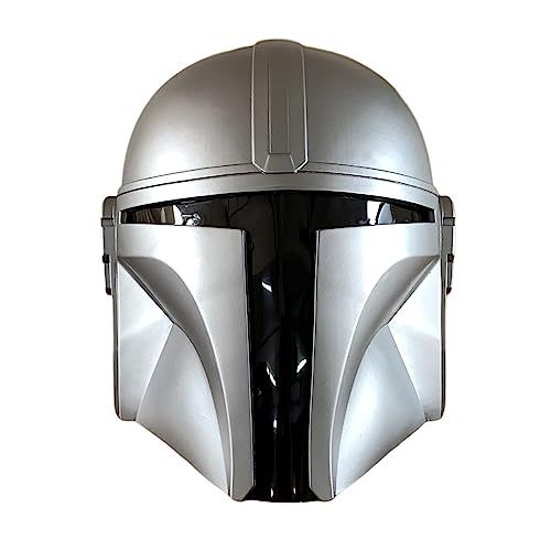 SW Halloween Cosplay Costume Helmet - The Mandalorian Helmet Injection Molded Model PVC Mask