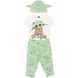 Newborn Baby Boys Bodysuit Pants and Hat 3 Piece Outfit Set - Newborn, The Mandalorian