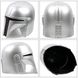 SW Halloween Cosplay Costume Helmet - The Mandalorian Helmet Injection Molded Model PVC Mask