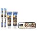 OralB Kids The Mandalorian Gift Set - 2 Manual Toothbrushes and 2 4.2 oz Standup Tube Toothpaste