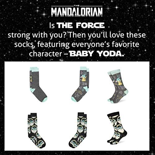 Baby Yoda Socks, The Child Novelty Socks for Adults 2-Pack