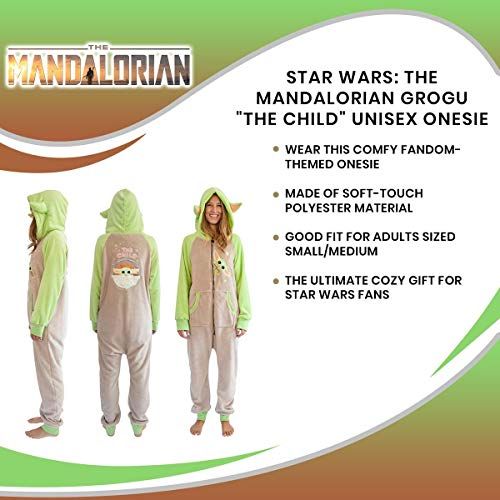 The Mandalorian Grogu The Child Women's Onesie - Large/XLarge in Green