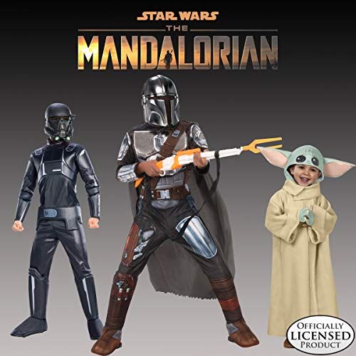 The Mandalorian Beskar Armor Half-Mask - As Shown, One Size