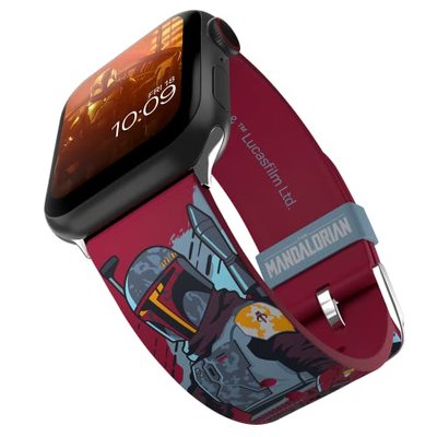 Mandalorian Boba Fett Smartwatch Band - Compatible with All Apple Watch Sizes