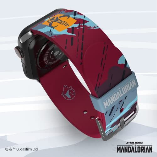 Mandalorian Boba Fett Smartwatch Band - Compatible with All Apple Watch Sizes