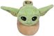 Baby Yoda Toddler Slippers - The Mandalorian Grogu Fullbody Socktop, Green (Toddler Size 5/6)