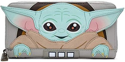 The Mandalorian Wallet Baby Yoda, One Size