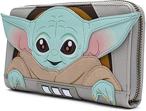 The Mandalorian Wallet Baby Yoda, One Size