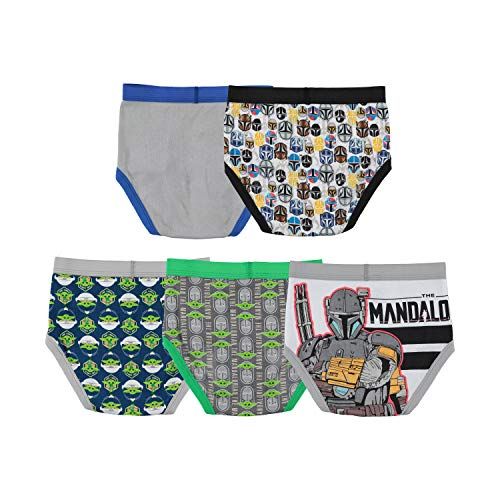 Baby Yoda 100% Cotton Briefs The Mandalorian, Athletic Boxer Briefs, Assorted Sizes