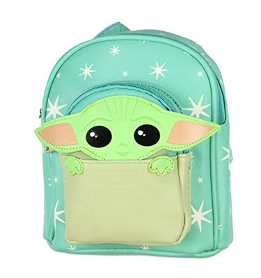 Micro Mini Backpack Shoulder Bag - The Mandalorian Baby Yoda The Child