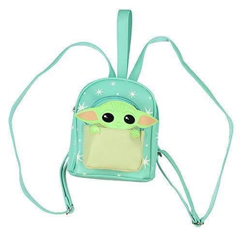 Micro Mini Backpack Shoulder Bag - The Mandalorian Baby Yoda The Child