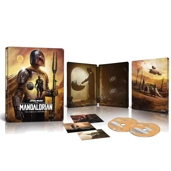 The Mandalorian - Season 1, Blu-ray, Limited Edition Steelbook, All Episodes, 2 Disc Box Set