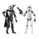 Galaxy of Adventures Mandalorian & Grogu Figures with Blasters 2 Pack