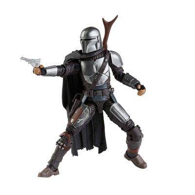 Black Series Mandalorian 6" Collectible Action Figure - Toy for Kids 4+