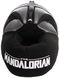 Boys Mandalorian Slipper Full Body Mando Helmet Grey/Black Size 12-13