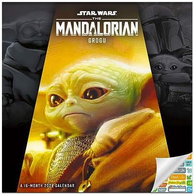 Mandalorian Calendar 2024 Deluxe Mini Bundle with Stickers