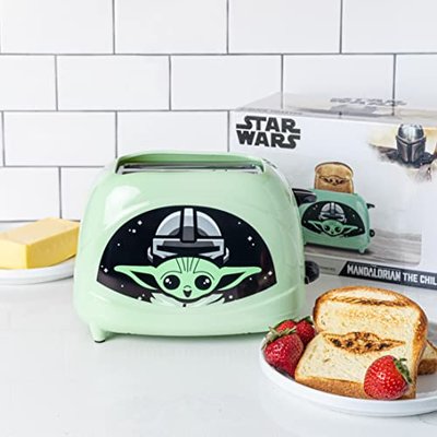 The Child 2-Slice Toaster - Toasts Baby Yoda onto Your Toast, The Mandalorian