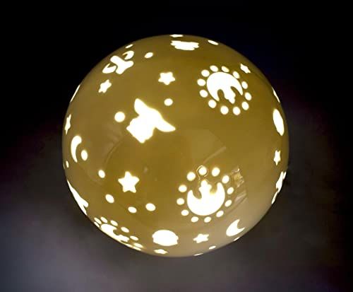 The Mandalorian Grogu Ceramic LED Mood Light - 6 Inches Tall
