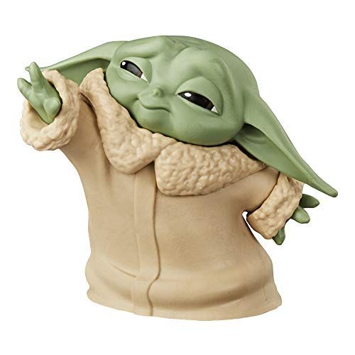 Bounty Collection Baby Yoda Figures 2.2" - Mandalorian Froggy Snack & Force Moment, 2 Pack