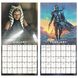 2024 Wall Calendar & Push Pins - The Mandalorian