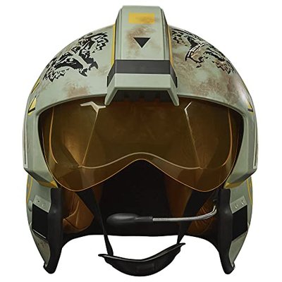 Black Series Trapper Wolf Electronic Helmet - Mandalorian Full Scale Collectible with Lights & Sounds