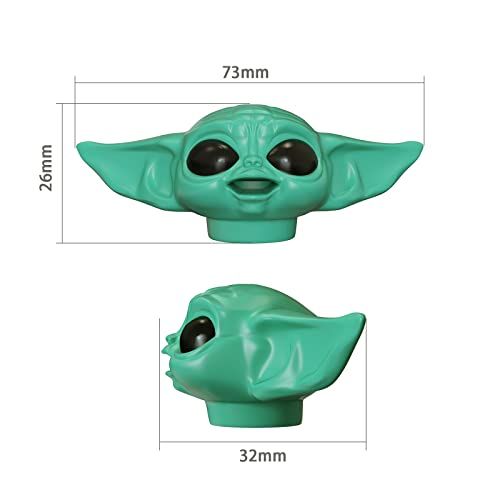 Baby Yoda Toothpaste Topper - Grogu Cap Dispenser 2022 Edition