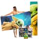 Beach Towel Set Bundle with 40" x 72" Mandalorian Beach Towel and Phone Wallet - Beach Accessories, Baby Yoda Beach Towel Set
