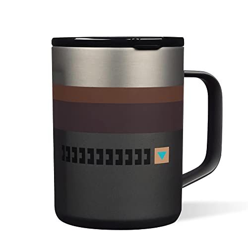 Disney 16 Oz Coffee Mug, Triple Insulated Steel, Mandalorian