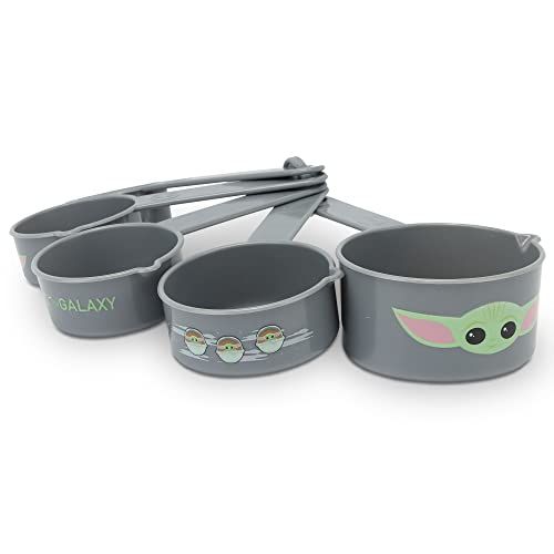 The Mandalorian Measuring Cups - Adorable Baby Yoda Design for Kitchen