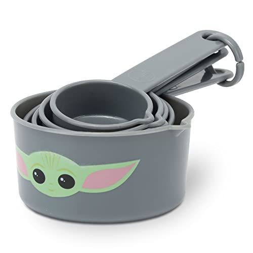 The Mandalorian Measuring Cups - Adorable Baby Yoda Design for Kitchen