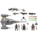 Mission Fleet Mandalorian N1 Starfighter & Figures Set for Ages 4+