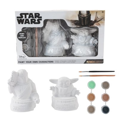 Baby Yoda Paint Your Own Figurines Set, Arts and Crafts