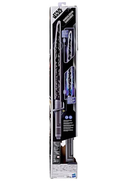 Mandalorian Darksaber Electronic Lightsaber Toy - Lights & Sounds