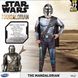 Adult Men's Halloween Cosplay Costume The Mandalorian, Padded Jumpsuit, XL