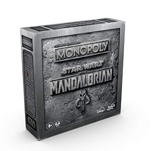 Monopoly The Mandalorian Edition Board Game Protect The Child from Imperial Enemies