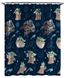 The Mandalorian Across The Galaxy Kids Fabric Shower Curtain, Featuring Baby Yoda/Grogu, 70 x 72 inches