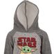 Baby Yoda Little Boys Fleece Hoodie & Pants The Mandalorian Gray 6