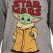 Baby Yoda Little Boys Fleece Hoodie & Pants The Mandalorian Gray 6