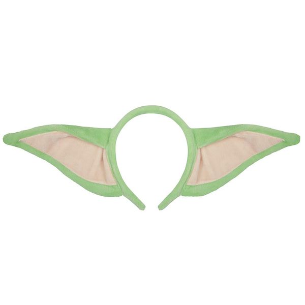Mandalorian The Child Headband in Green & Pink - Baby Yoda Design