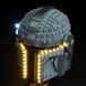 LED Light Kit for The Mandalorian Helmet - Lighting for 75328 Building Blocks Model (Not Include The Set)