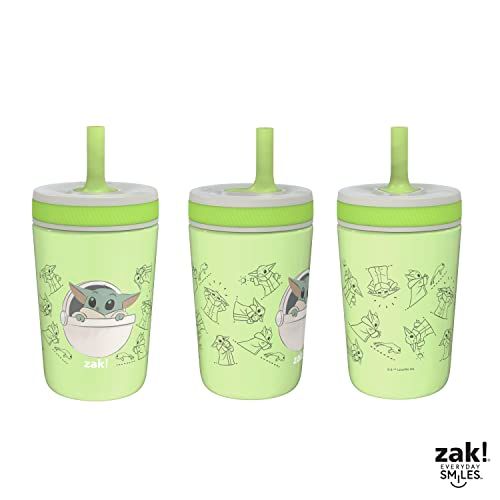 Toddler Travel Cups 12oz The Mandalorian Kelso, Vacuum Insulated Stainless Steel, LeakProof, Featuring Grogu/The Child