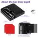 Wireless Car Door Logo Projector Lights - Mandalorian Design, LED HD, for Audi, Toyota, Chevy, BMW, and More