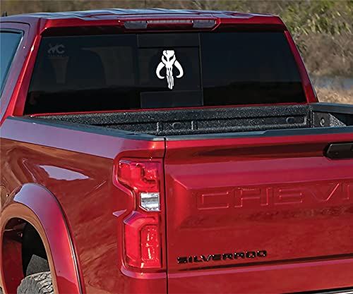 Bounty Hunter Decal Vinyl Sticker - Cars Trucks Vans Walls Laptop White 5.5 x 4.25 inch VC371