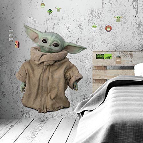 Baby Yoda Giant Peel and Stick Wall Decals The Mandalorian